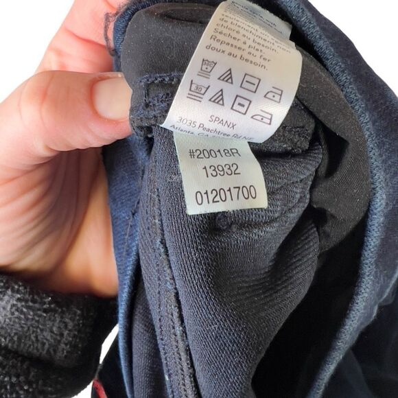 Spanx S/p Jean-ish Ankle Leggings Jeans Twilight Rinse - Picture 13 of 16